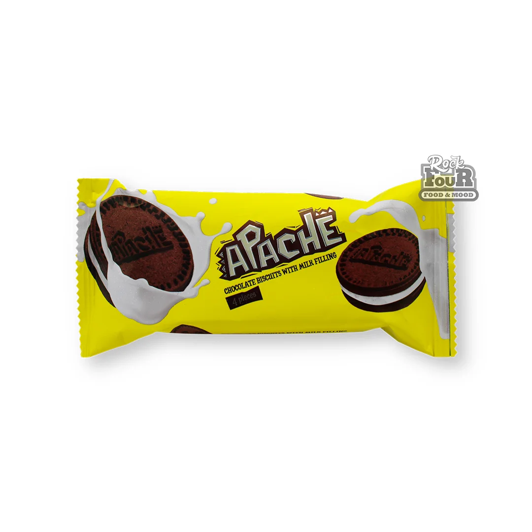 Chocolate cookies "Apache" with milk filling 47g